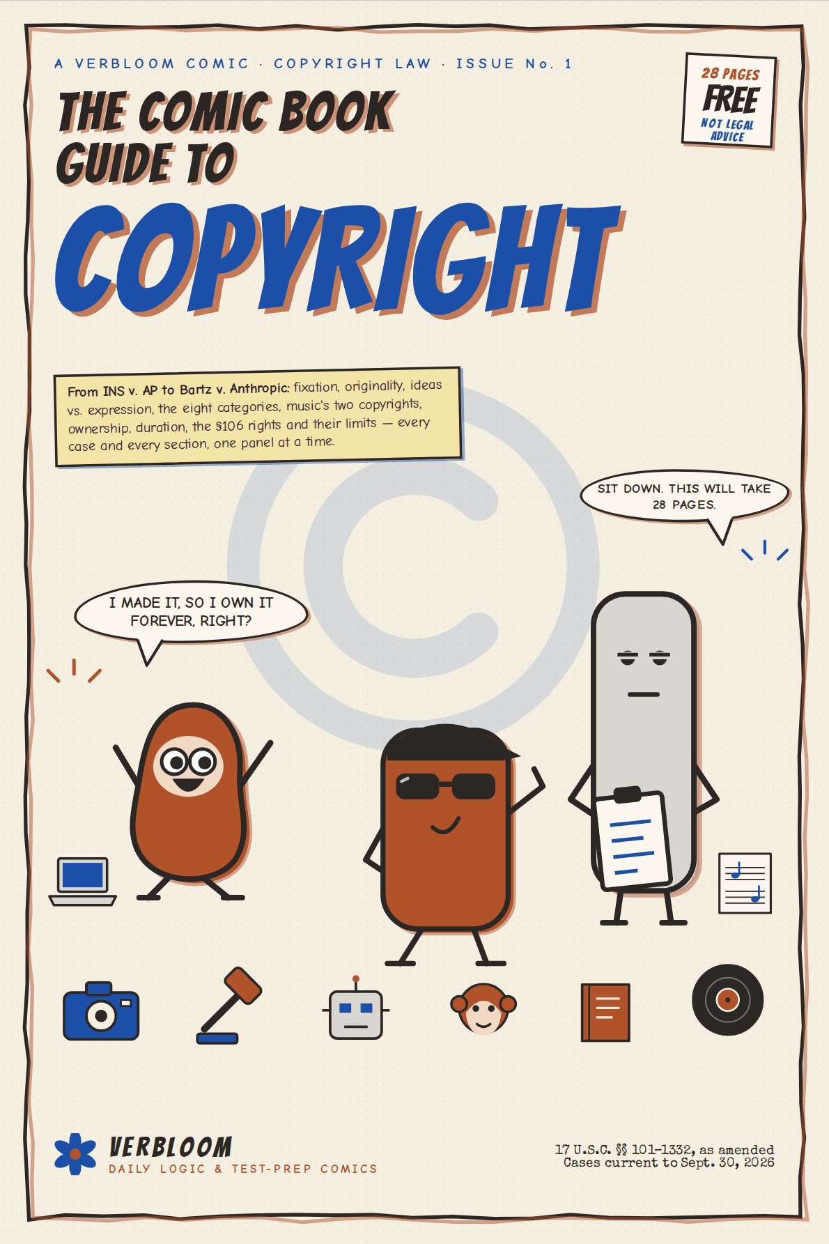The Comic Book Guide to Copyright — page 1 of 28