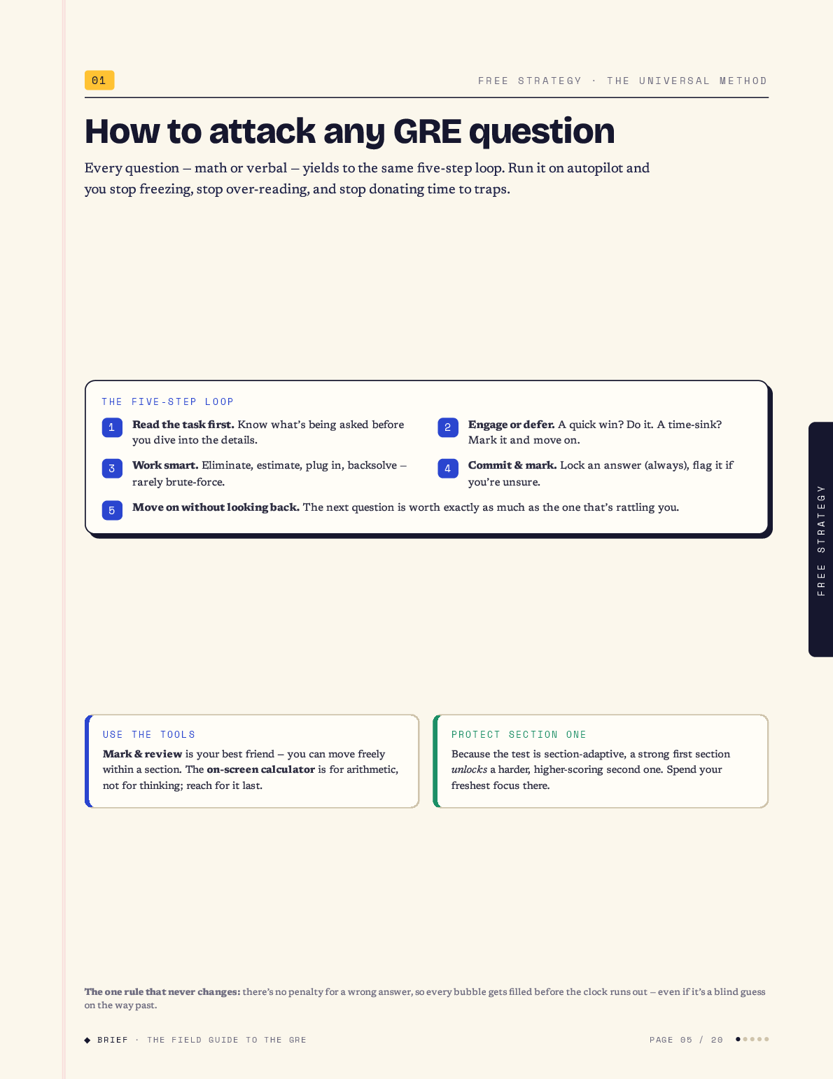 The Field Guide to the GRE — page 5 of 20