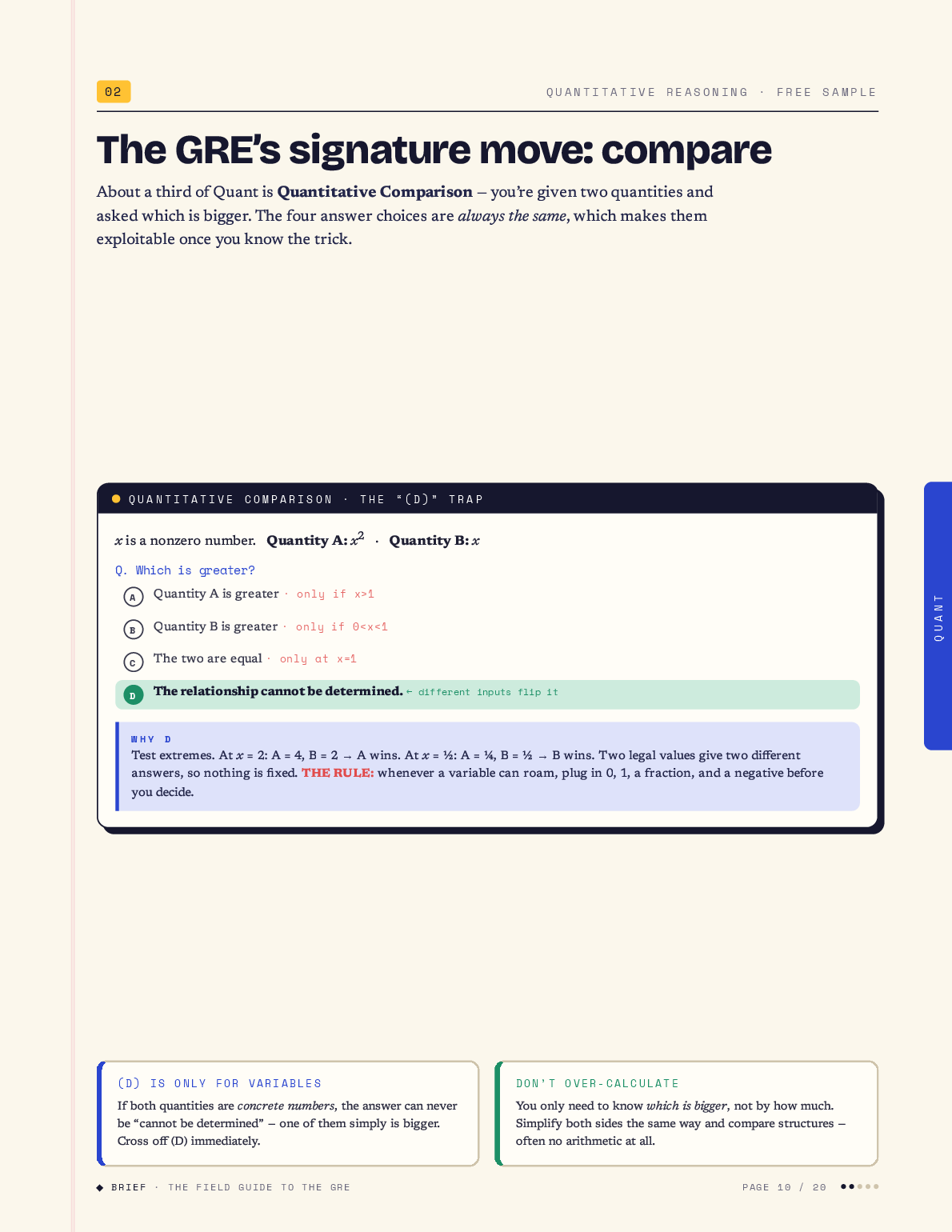 The Field Guide to the GRE — page 10 of 20